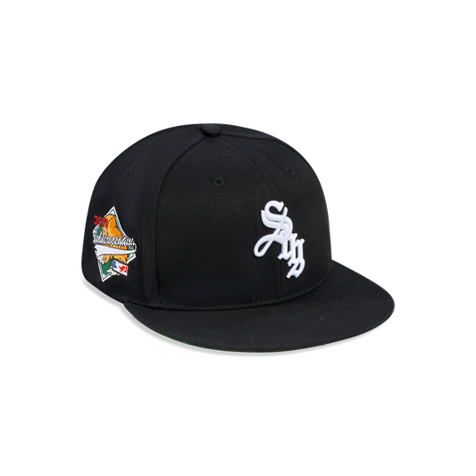 SVG Snapback Cap Black