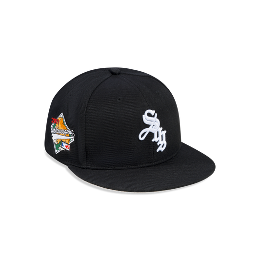 SVG Fitted Cap Black